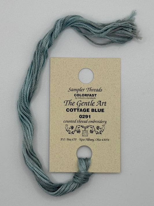 0291 Cottage Blue | 6 Strand Embroidery Floss by The Gentle Art