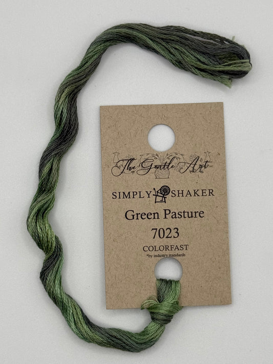 7023 Green Pasture | 6 Strand Embroidery Floss by The Gentle Art