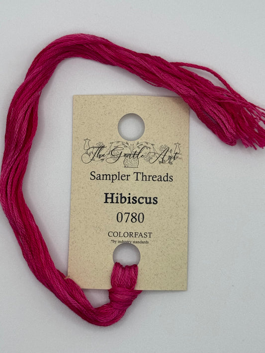 0780 Hibiscus | 6 Strand Embroidery Floss by The Gentle Art