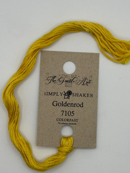 7105 Goldenrod | 6 Strand Embroidery Floss by The Gentle Art