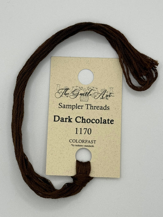 1170 Dark Chocolate | 6 Strand Embroidery Floss by The Gentle Art