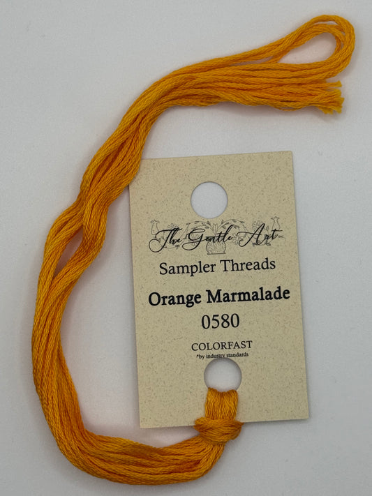 0580 Orange Marmalade | 6 Strand Embroidery Floss by The Gentle Art