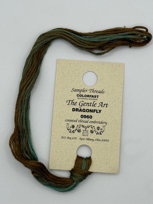 0960 Dragonfly | 6 Strand Embroidery Floss by The Gentle Art