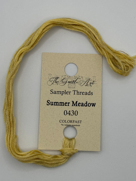 0430 Summer Meadow | 6 Strand Embroidery Floss by The Gentle Art