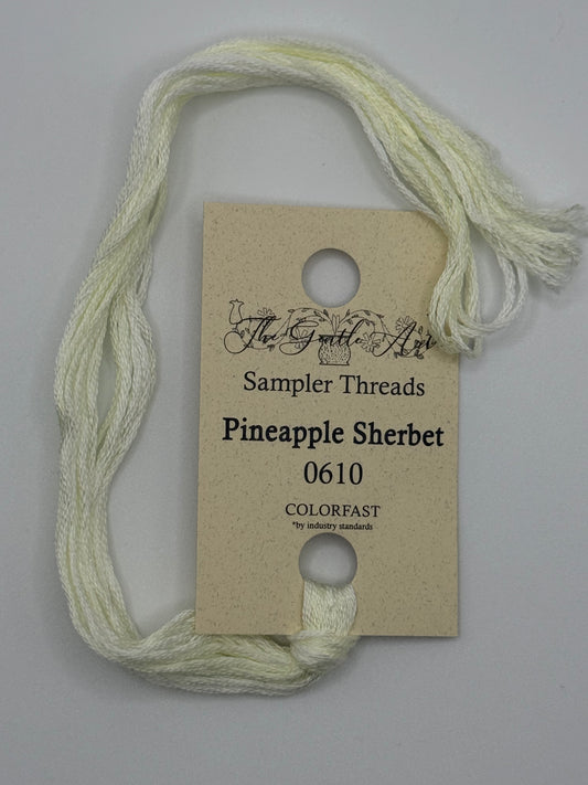 0610 Pineapple Sherbet | 6 Strand Embroidery Floss by The Gentle Art
