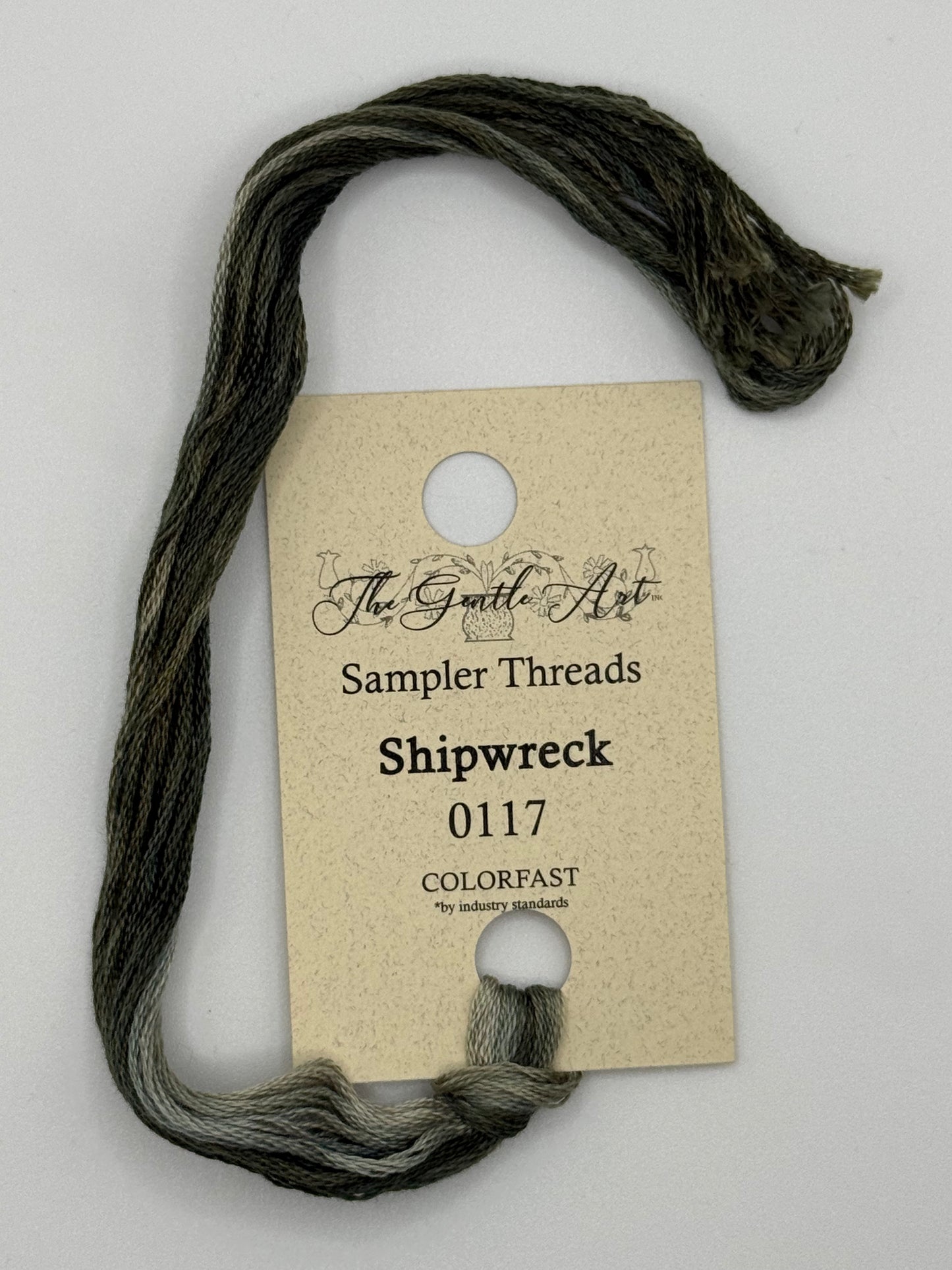 0117 Shipwreck | 6 Strand Embroidery Floss by The Gentle Art