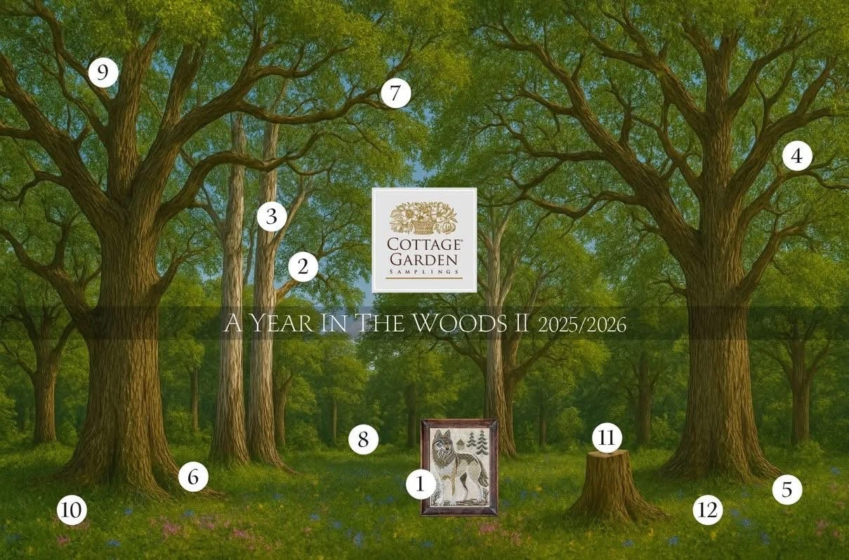 ✓ The Wolf by Cottage Garden Samplings