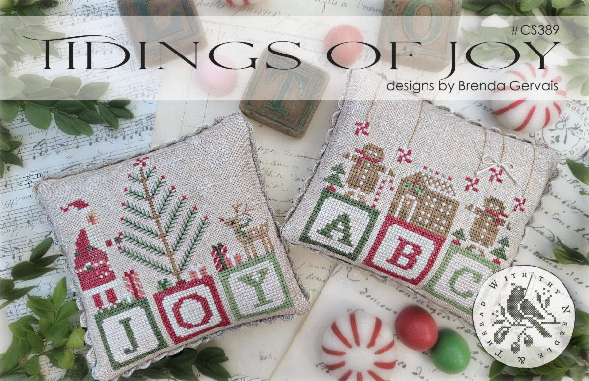 Tidings of Joy by Brenda Gervais (With Thy Needle and Thread)