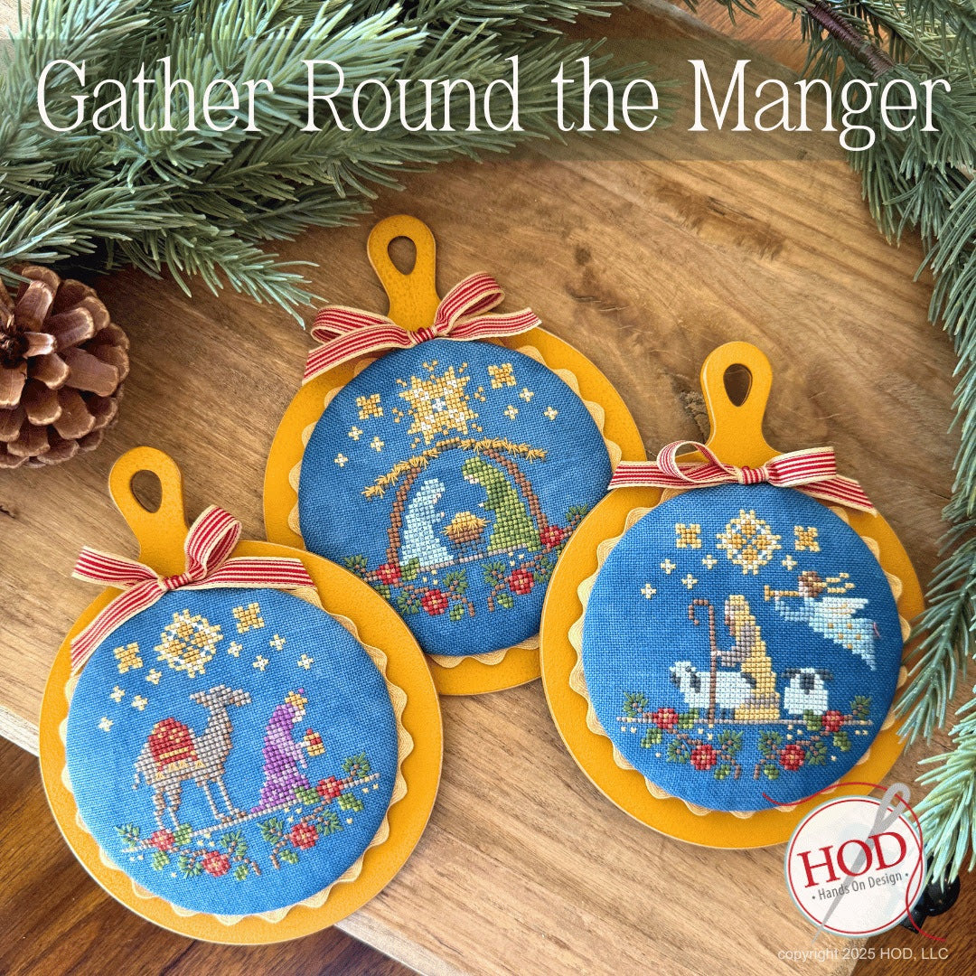 Gather Round the Manger by Hands on Design