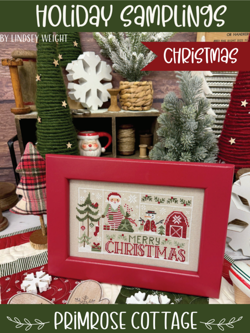 Holiday Samplings - Christmas by Primrose Cottage Stitches