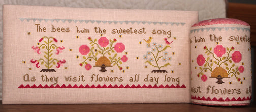 *Nashville Market 26' Preorder* The Sweetest Song by A Gardeners Needle-Cross Stitch-A Gardeners Needle-Millennial Fabrics