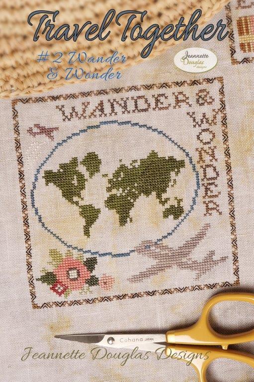 ✓ Travel Together: Wander and Wonder by Jeannette Douglas-Jeannette Douglas-Millennial Fabrics