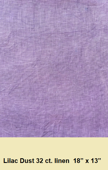 ✩Preorder✩ Lilac Dust 32ct Linen by MTVDesigns