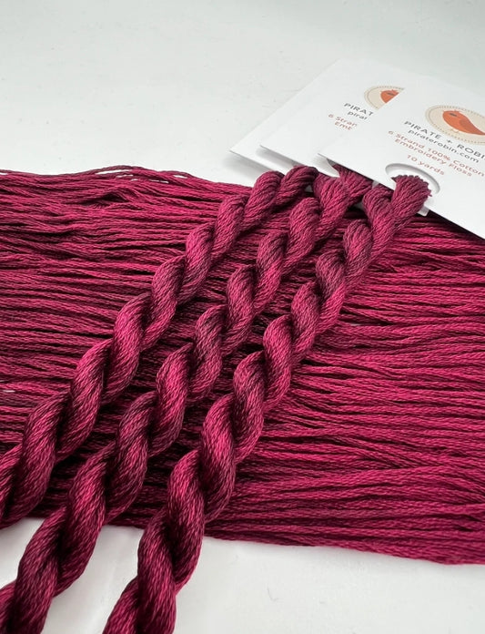 Merlot | 6 Strand Embroidery Floss by Pirate + Robin