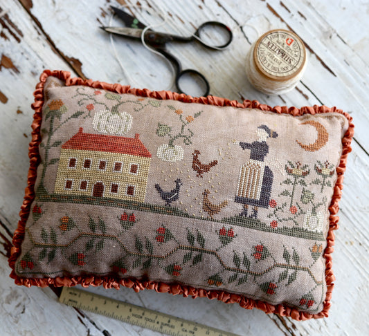 *PREORDER* Merry Autumn Pinkeep by Stacy Nash Design for Needlework Marketplace