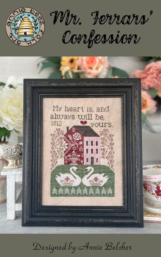Mr Ferrars' Confession by Annie Beez Folk Art