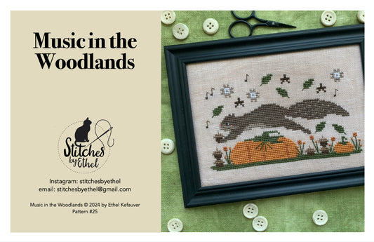 *PREORDER* Music in the Woodlands by Stitches by Ethel for Needlework Marketplace