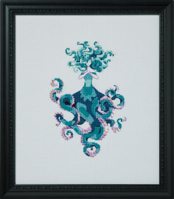*January 26' Preorder* Miss Octopus by Nora Corbett-Cross Stitch-Nora Corbett-Millennial Fabrics
