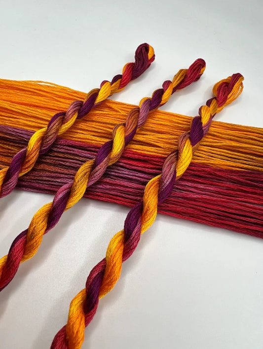 Nasturtium | 6 Strand Embroidery Floss by Pirate + Robin