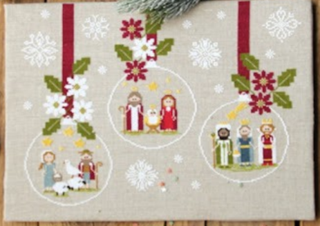 ✩Preorder✩ Nativity Christmas Balls by Madame Chantilly