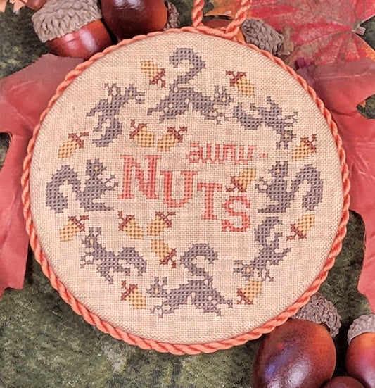 ✩Preorder✩ Aww Nuts by Wildflower Stitching