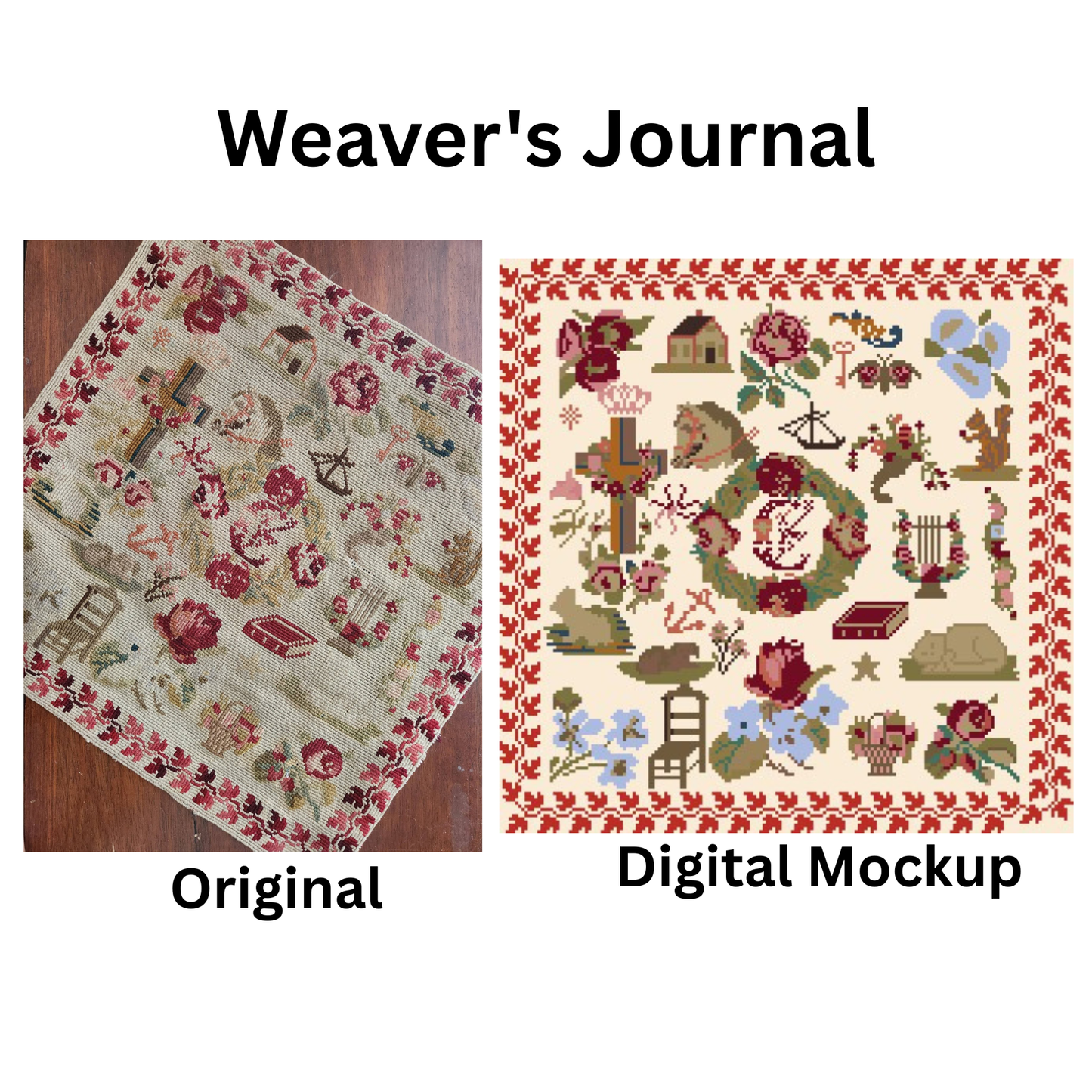 *Preorder* Weaver's Journal by 1884 Stitchery Designs