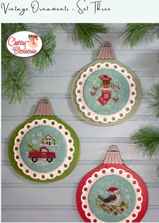 ✩Preorder✩ Vintage Ornaments - Set three by Cherry Blossoms