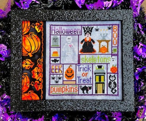 Halloween Checkerboard by Pickle Barrel Designs