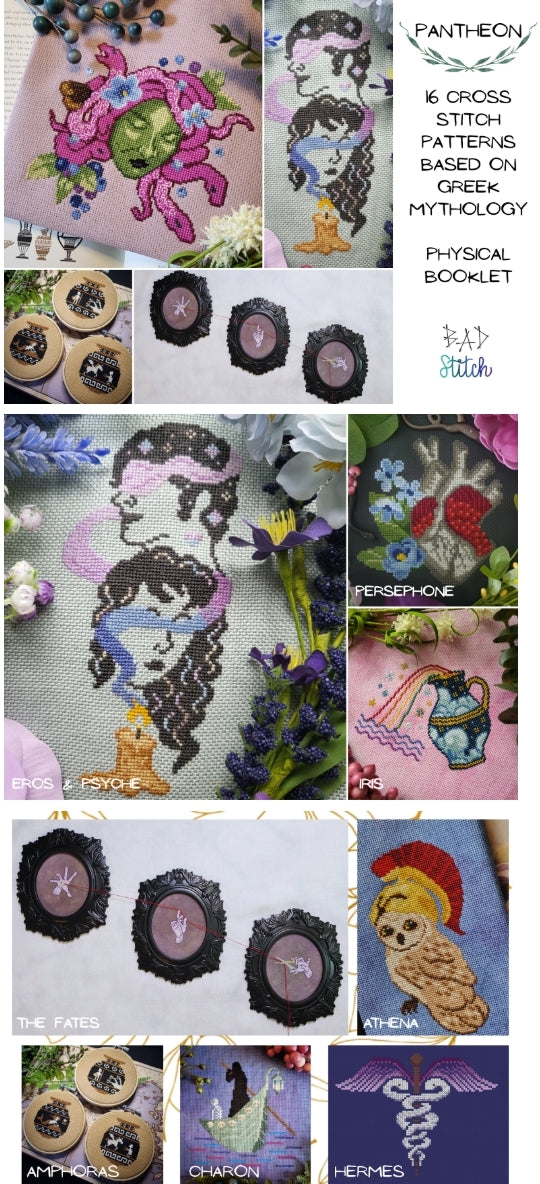 ✩Preorder✩ Pantheon Book by BAD Stitch Needlework
