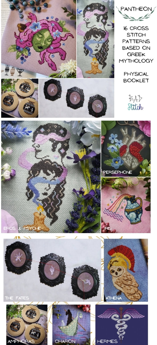 ✩Preorder✩ Pantheon Book by BAD Stitch Needlework