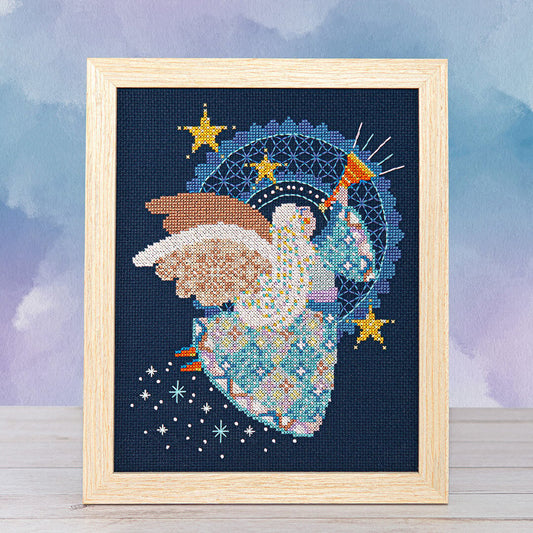 ✩Preorder✩ Patchwork Angel by Counting Puddles
