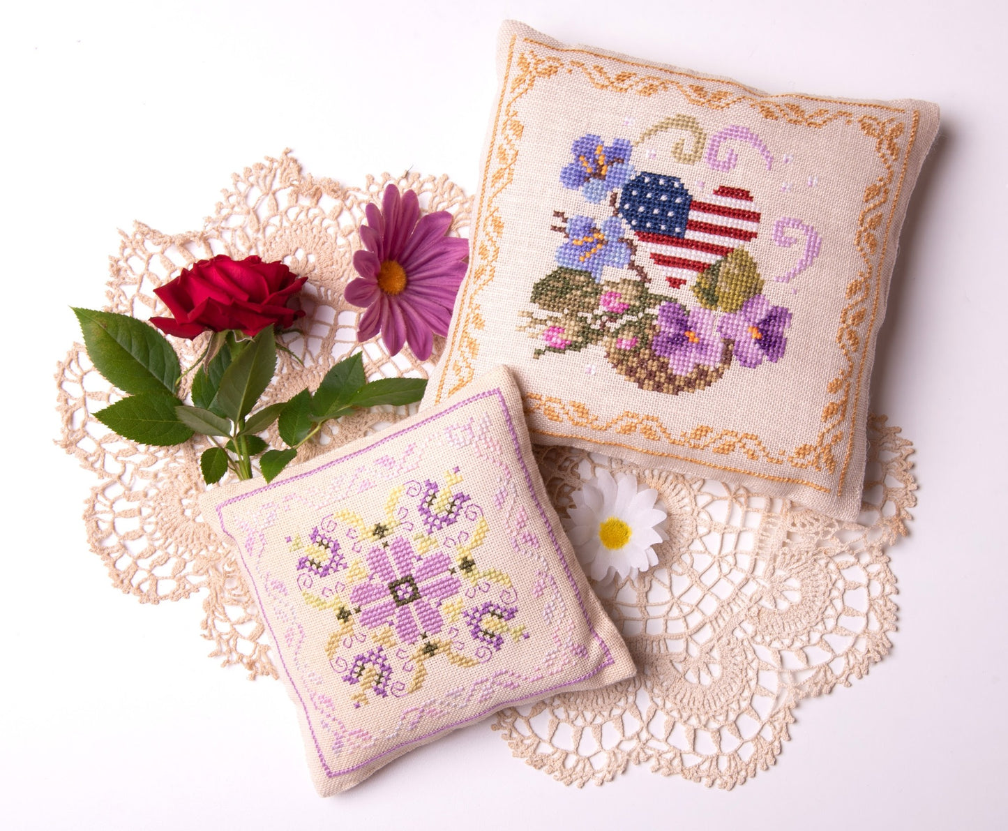 Patriotic Heart by Samplers and Primitives