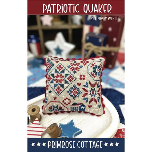 Patriotic Quaker by Primrose Cottage Stitches