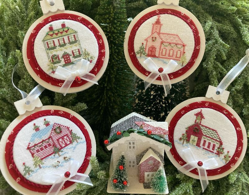 *PREORDER* Petite Christmas Village #446 by JBW Designs for Needlework Marketplace