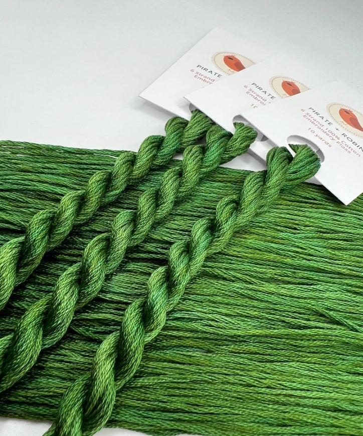Pine | 6 Strand Embroidery Floss by Pirate + Robin