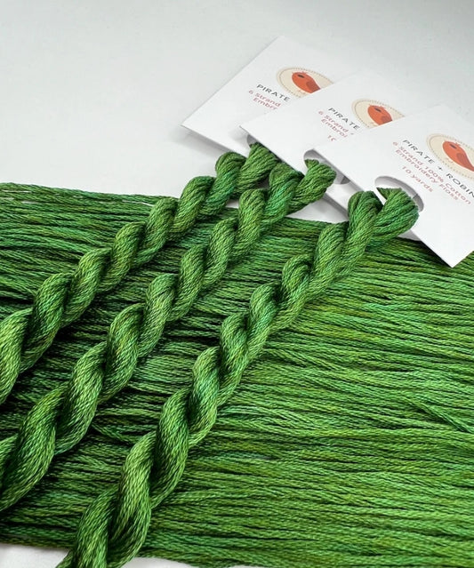 Pine | 6 Strand Embroidery Floss by Pirate + Robin