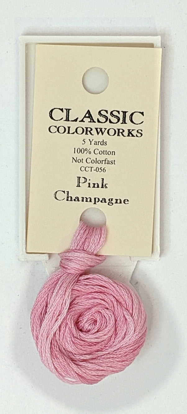056 Pink Champagne | 6 Strand Embroidery Floss by Classic Colorworks