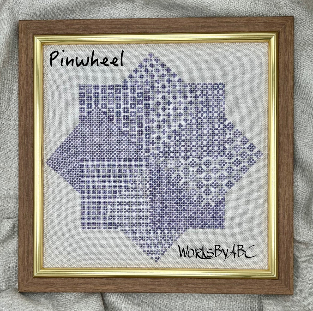 *PREORDER* Pinwheel by WorksByABC for Needlework Marketplace