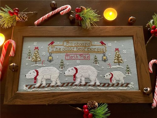 ✩Preorder✩ Polar Bear Express by Flossabilities