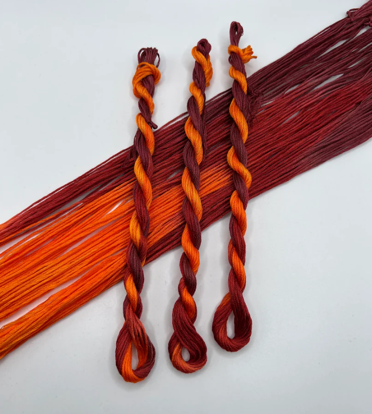 Pumpkin Sunset | 6 Strand Embroidery Floss by Pirate + Robin