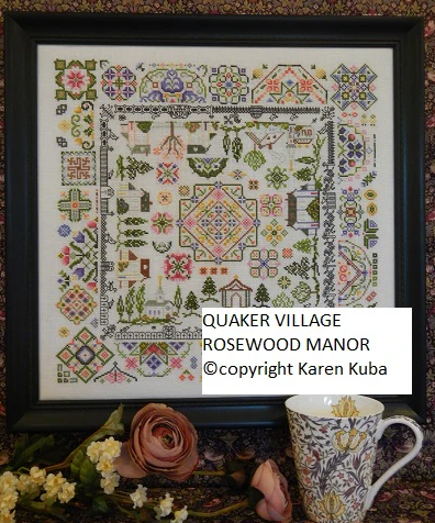 *PREORDER* Quaker Village by Rosewood Manor for Needlework Marketplace