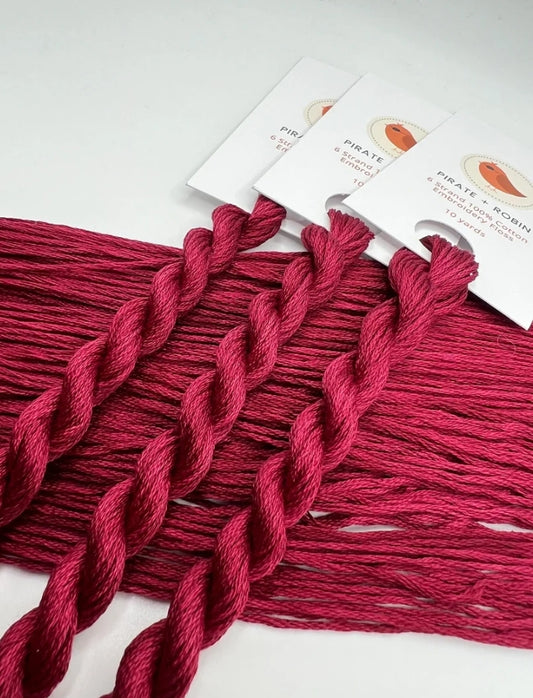 Raisin | 6 Strand Embroidery Floss by Pirate + Robin
