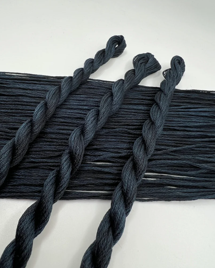 Raven | 6 Strand Embroidery Floss by Pirate + Robin