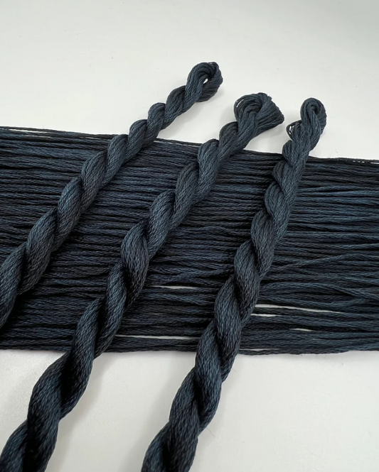 Raven | 6 Strand Embroidery Floss by Pirate + Robin