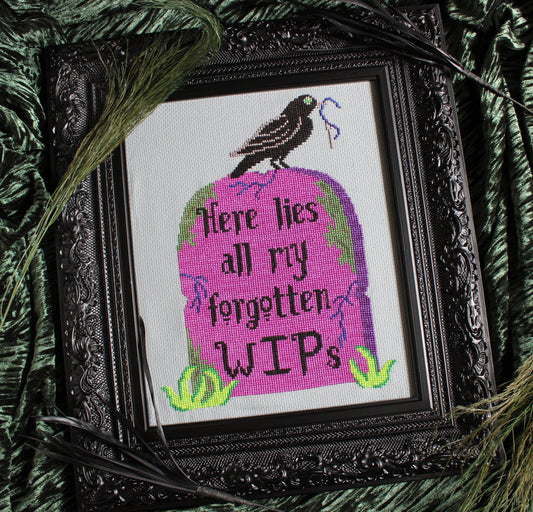 ✩Preorder✩ Rest in Peace WIPS by Stay Platinum Stitchery