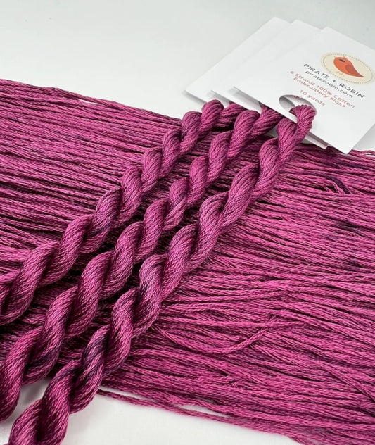Ron Burgundy | 6 Strand Embroidery Floss by Pirate + Robin