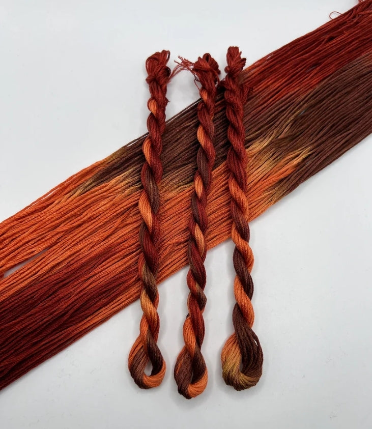 Rust | 6 Strand Embroidery Floss by Pirate + Robin