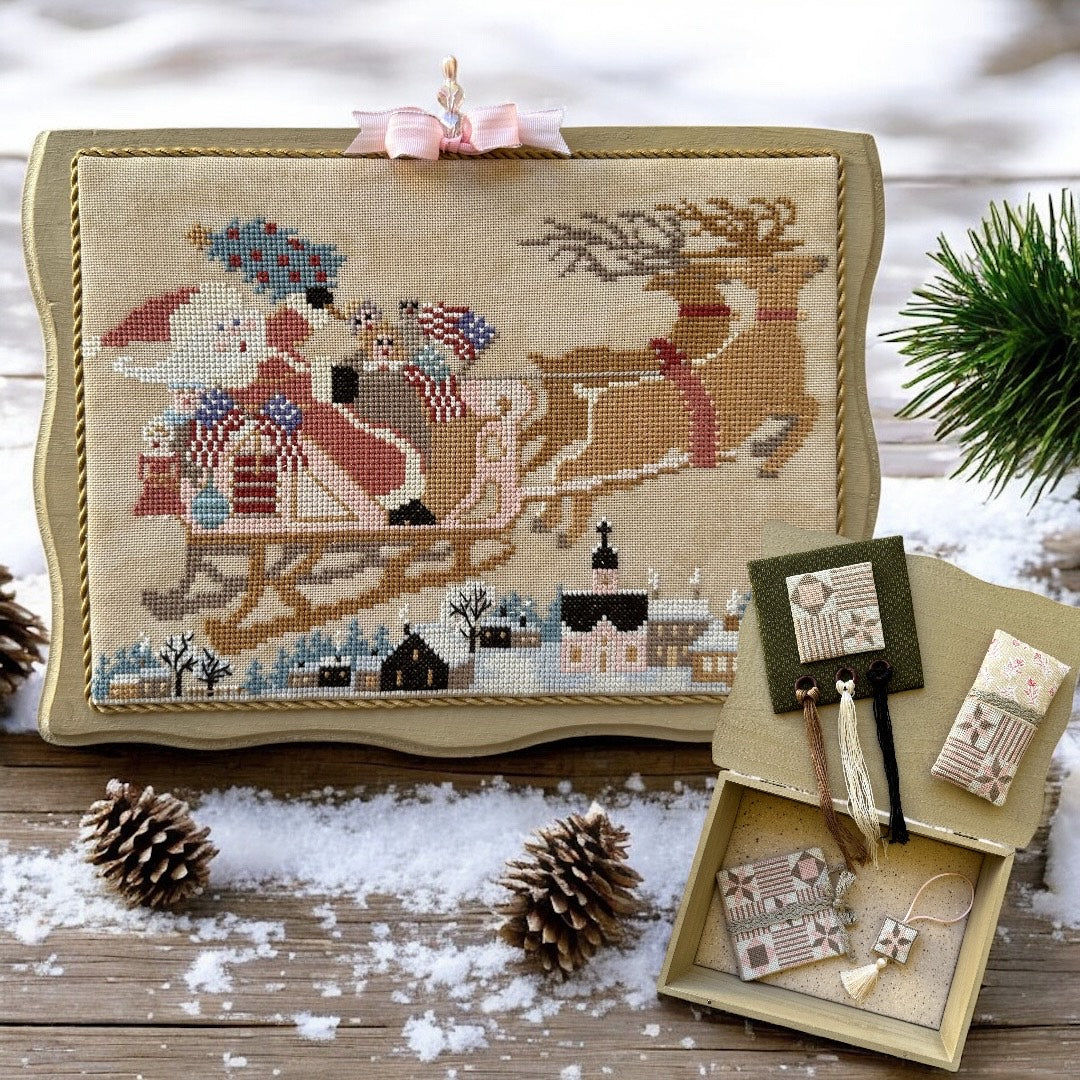 Santa's Patriotic Eve Set by Twin Peak Primitives
