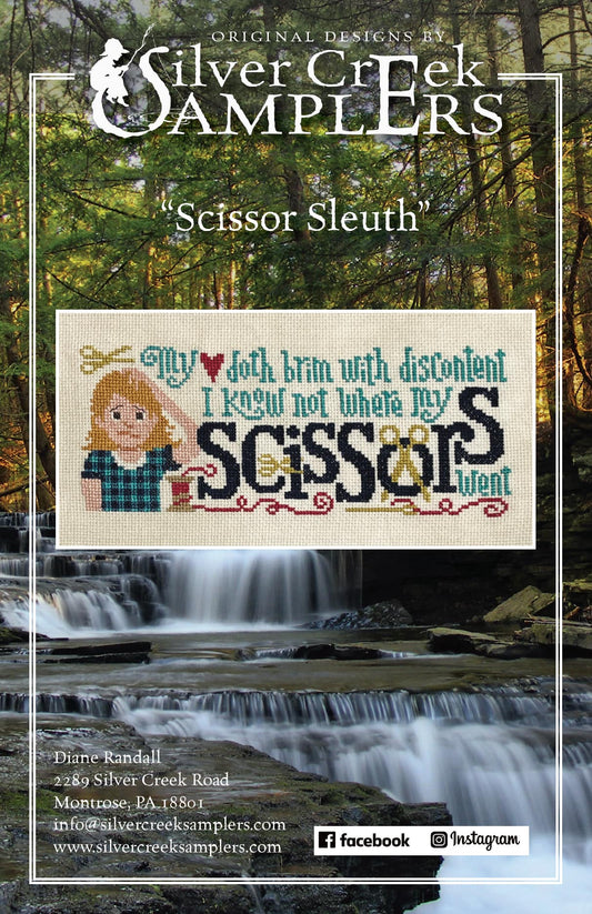 *PREORDER* Scissor Sleuth by Silver Creek Samplers for Needlework Marketplace