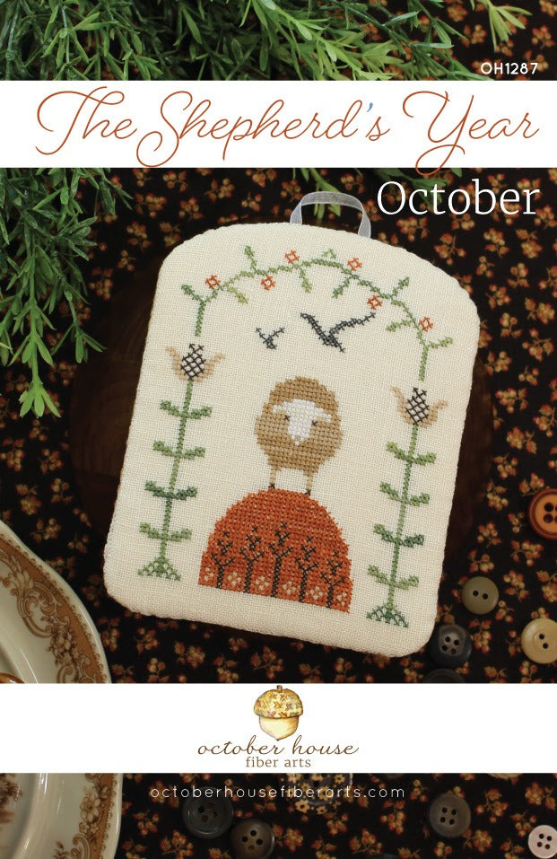 The Shepherd's Year: October by October House Fiber Arts